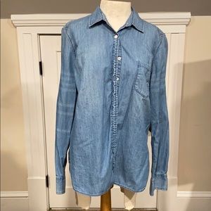 Denim J Crew top